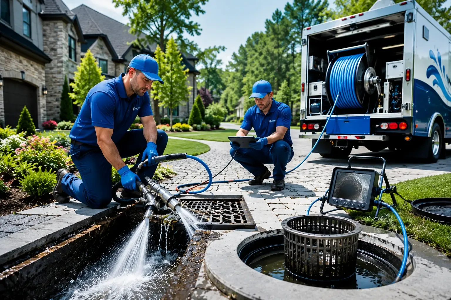 Local outdoor drain cleaning professionals in Romeo, MI